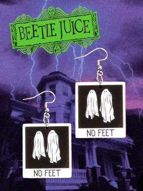 No Feet earrings