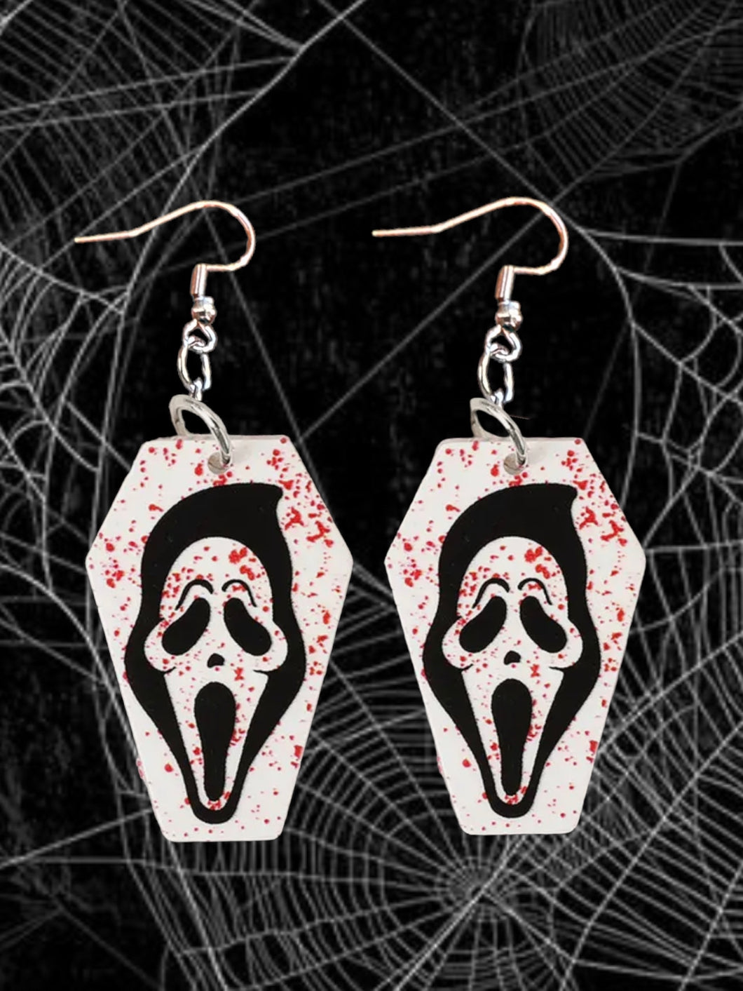 Call me coffin earrings