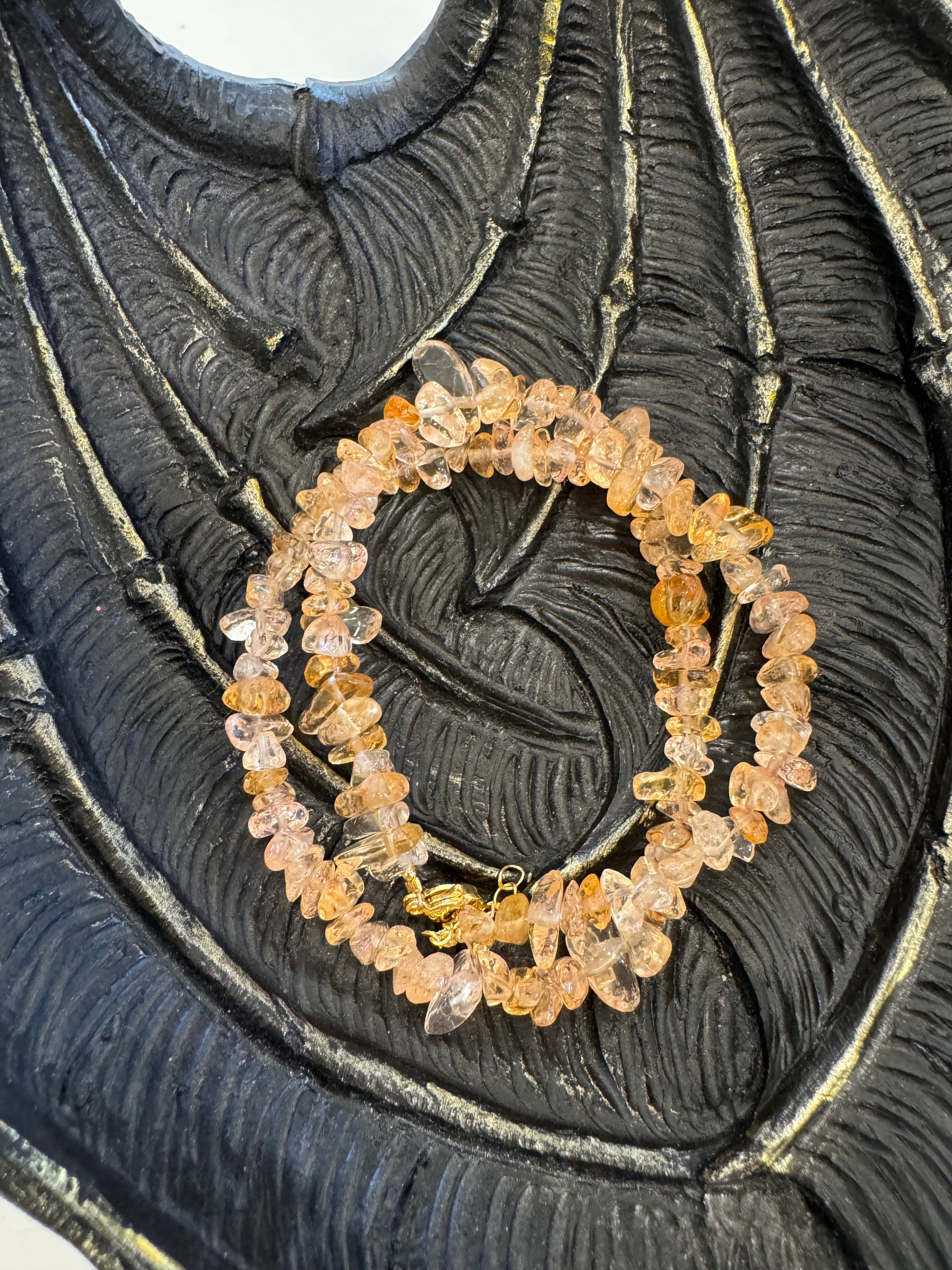 Citrine Chip bracelets