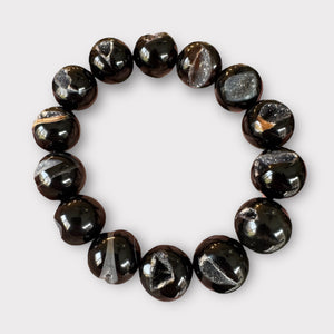 Druzy Black Agate bracelet