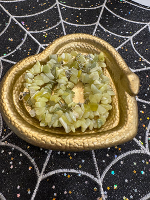 Lemon Jade Chip bracelets