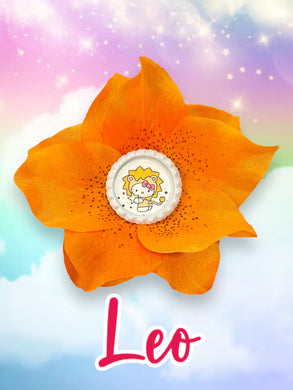 HK Zodiac Leo Flower