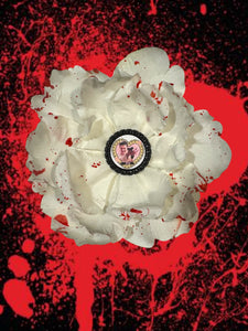 Stu spattered flower