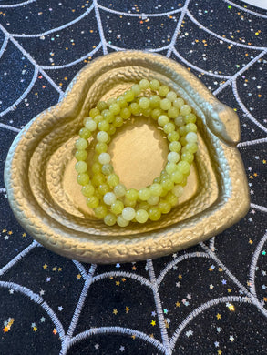 Lemon Jade bracelets