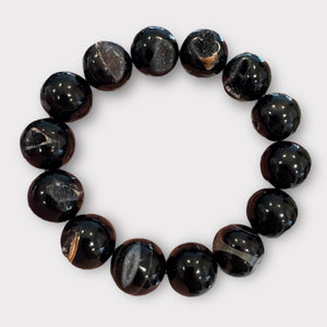 Druzy Black Agate bracelet