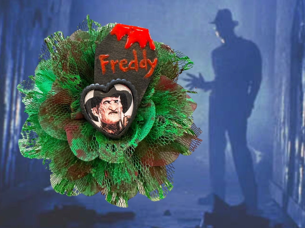 Freddy flower hair clip