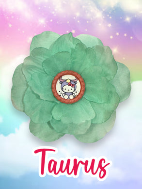 HK Zodiac Taurus Flower