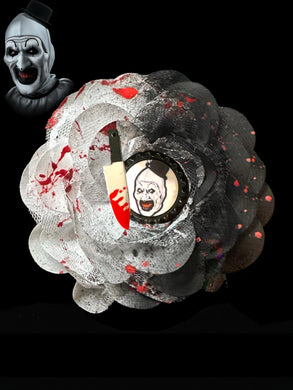 Terrifier flower hair clip