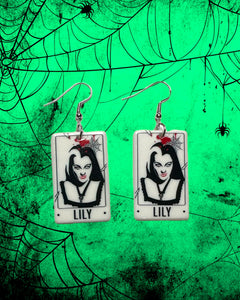 Lily Munster Earrings