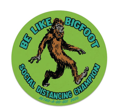 Social Distancing Champion Vinyl Sticker