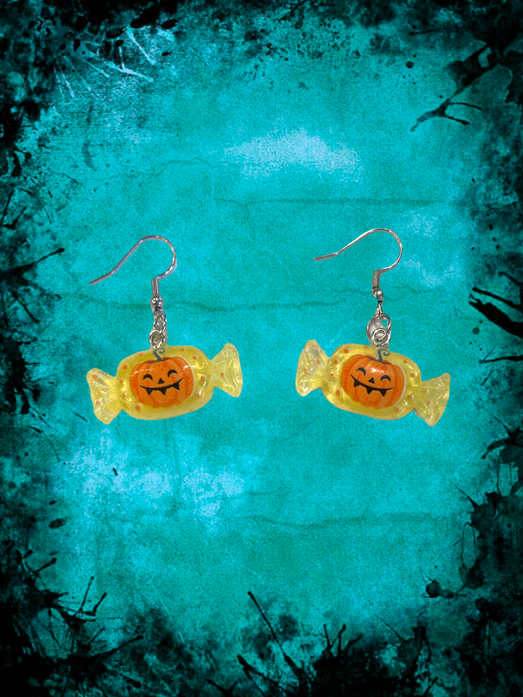 Vintage Candy in Yellow Earrings
