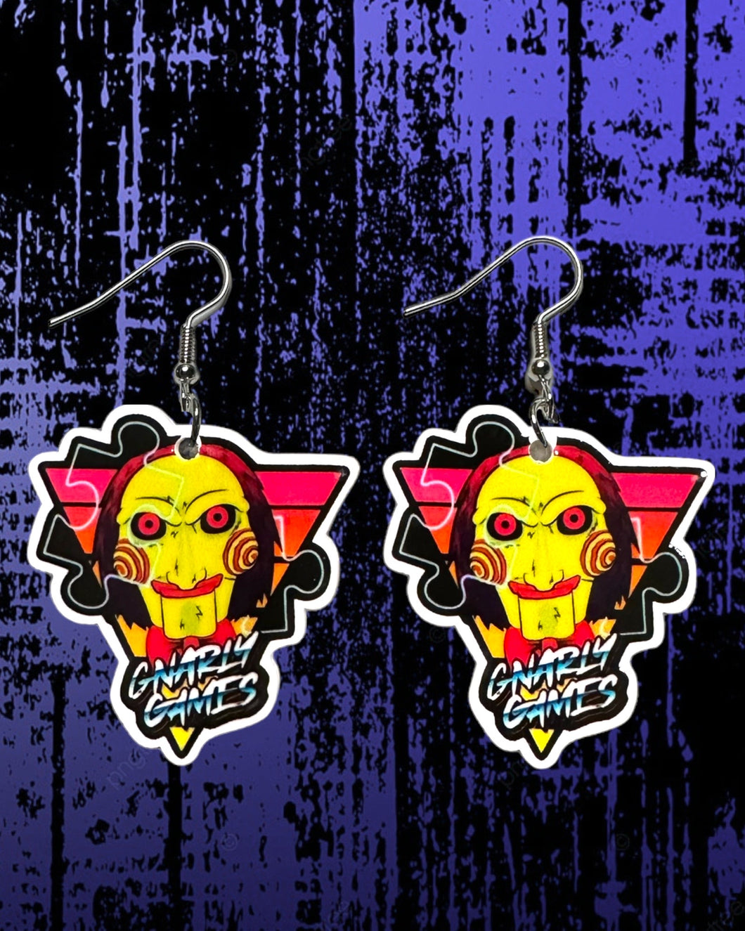 Gnarly Games Earrings