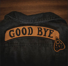 Goodbye" Ouija Board Back Patch