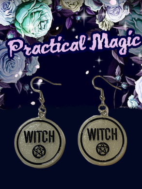 WITCH earrings