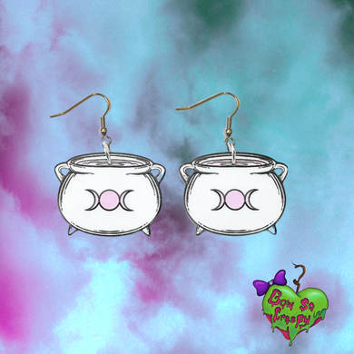 Cauldron earrings