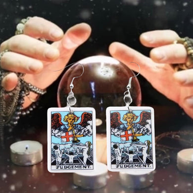 The Judgement Tarot Dangle Earrings