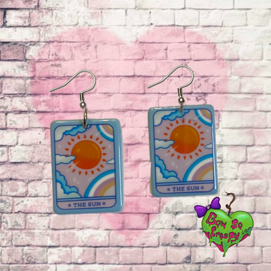 The Sun Tarot Earrings