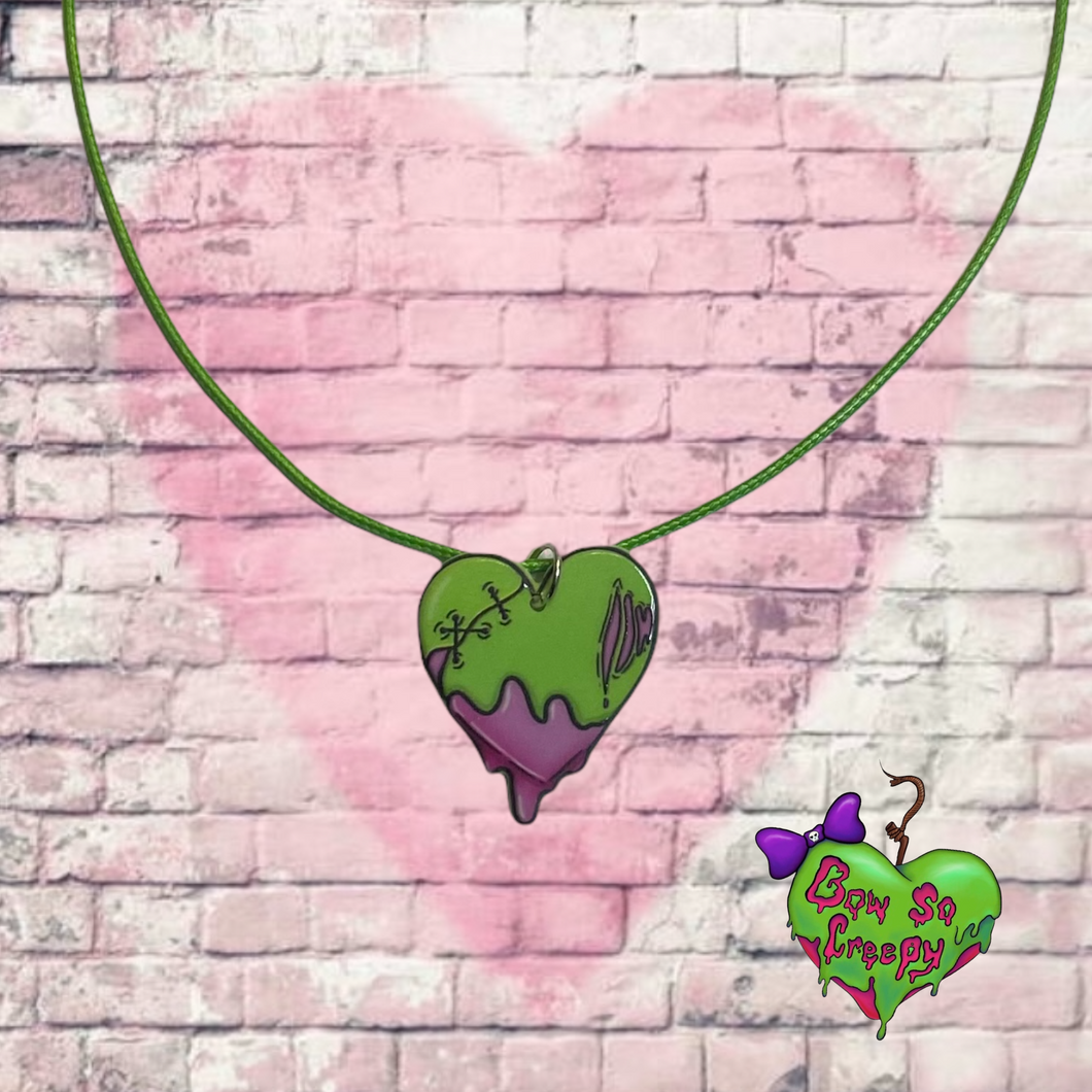Zombie Heart Necklace